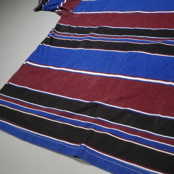 Vintage 80s Guess by George Marciano Striped Boot Logo Spellout Rare Mens USA XL - Picture 9 of 11